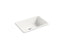 Iron/Tones® 27" Top-/Undermount Single-Bowl Kitchen Sink