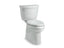Cimarron® Two-Piece Elongated Toilet With Skirted Trapway, 1.28 Gpf