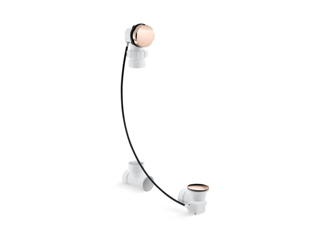 Clearflo Cable Bath Drain, Less Pvc Tubing