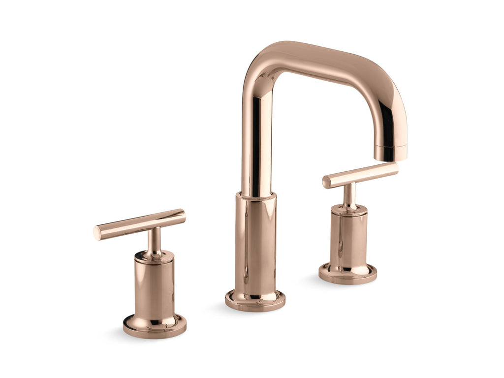 Purist® Deck-Mount Bath Faucet Trim With Lever Handles