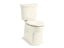 Corbelle® Two-Piece Elongated Toilet With Skirted Trapway, 1.28 Gpf