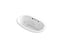 Underscore® 59-3/4" X 35-3/4" Drop-In Heated Bubblemassage™ Air Bath With Whirlpool