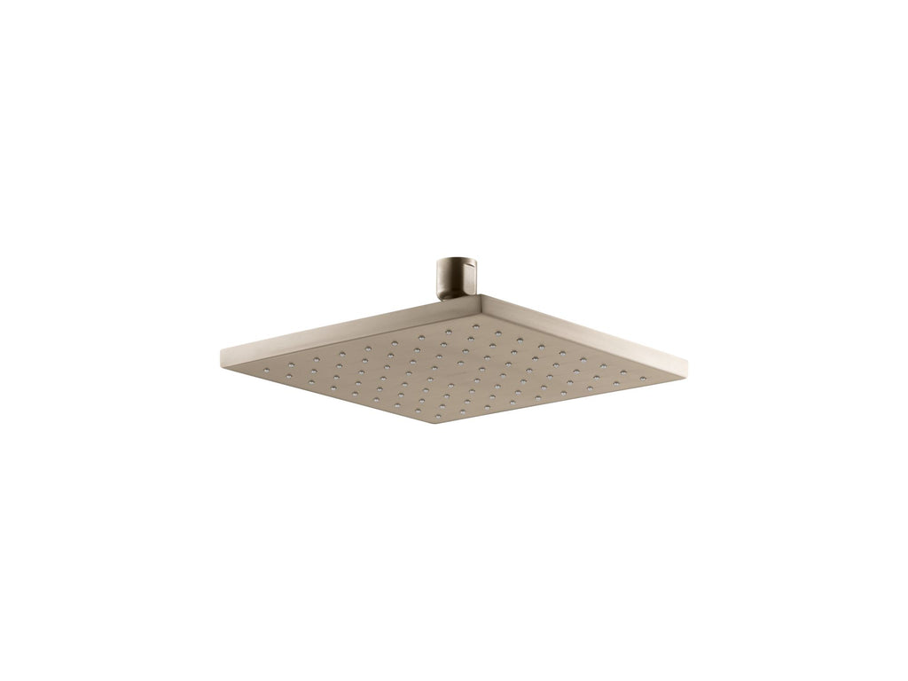 Contemporary Square 8" Single-Function Rainhead, 1.75 Gpm