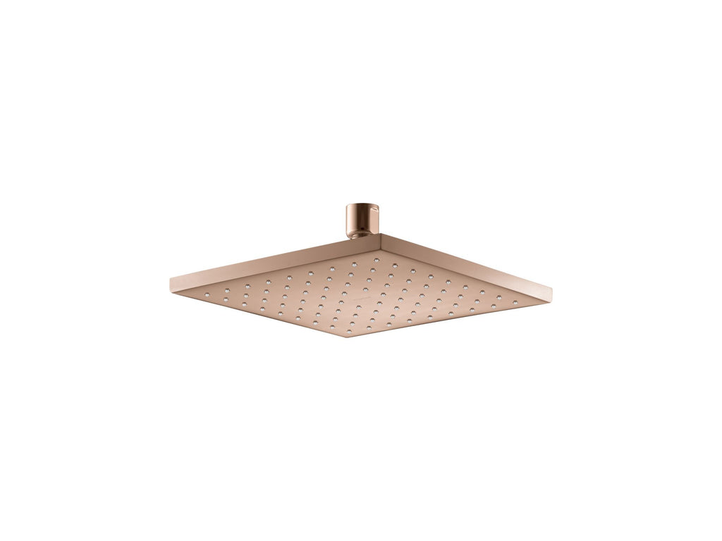 Contemporary Square 8" Single-Function Rainhead, 1.75 Gpm