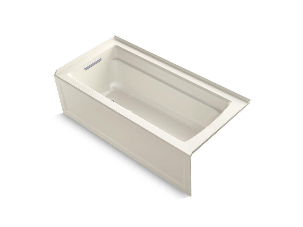 Archer® 66" X 32" Alcove Bath, Left Drain