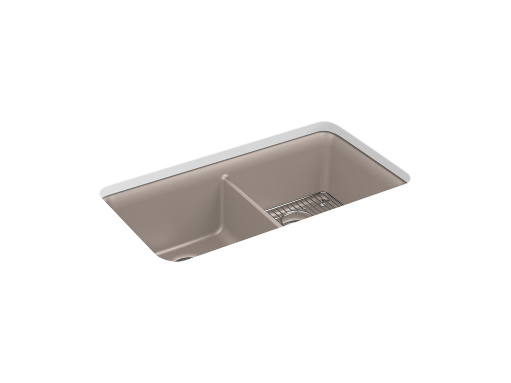 Cairn® 33-1/2" Undermount Double-Bowl Kitchen Sink