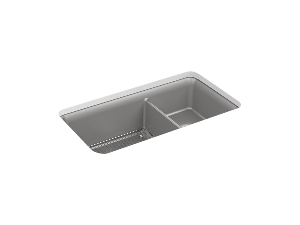 Cairn® 33-1/2" Undermount Double-Bowl Kitchen Sink