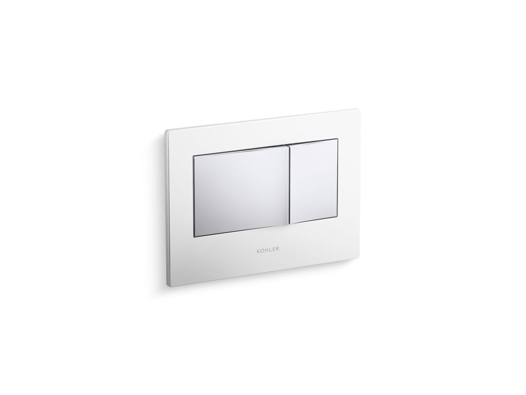 Bevel® Flush Actuator Plate For 2"X4" In-Wall Tank And Carrier System