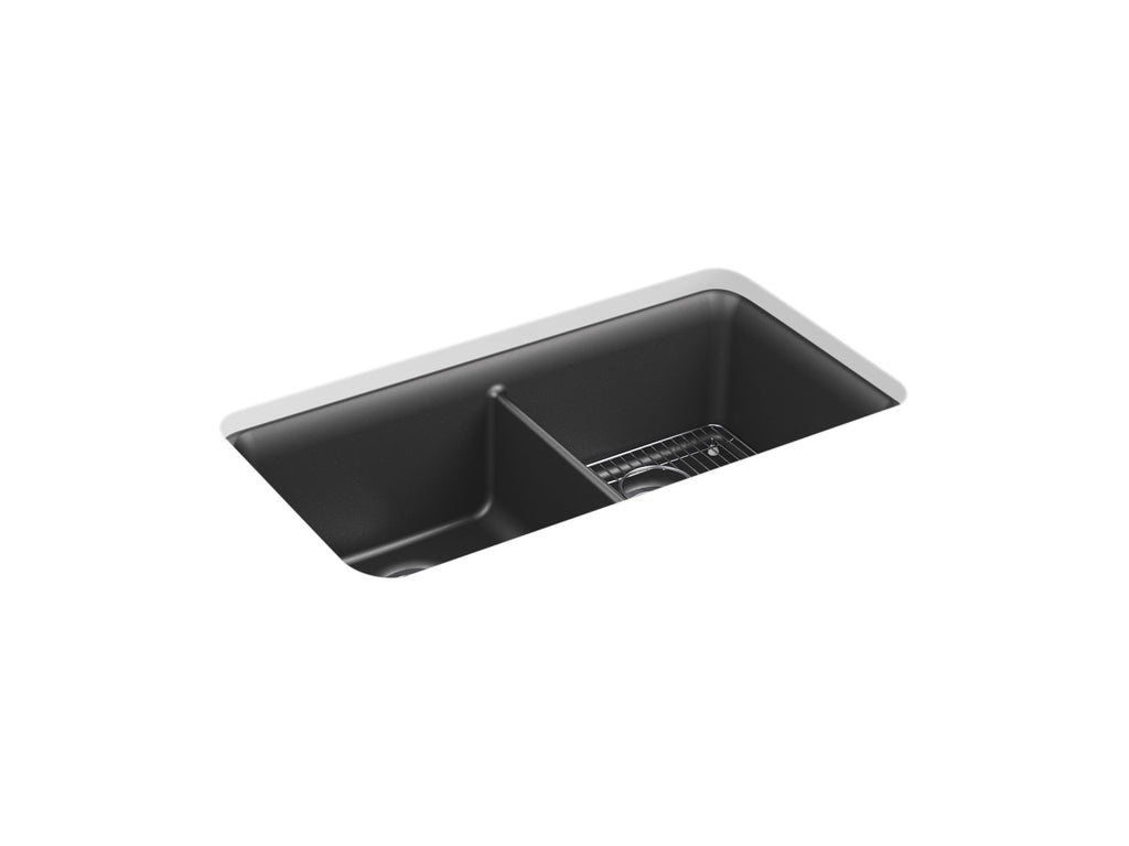 Cairn® 33-1/2" Undermount Double-Bowl Kitchen Sink