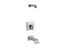 Loure® Rite-Temp® Bath And Shower Trim Kit With Push-Button Diverter, Without Showerhead