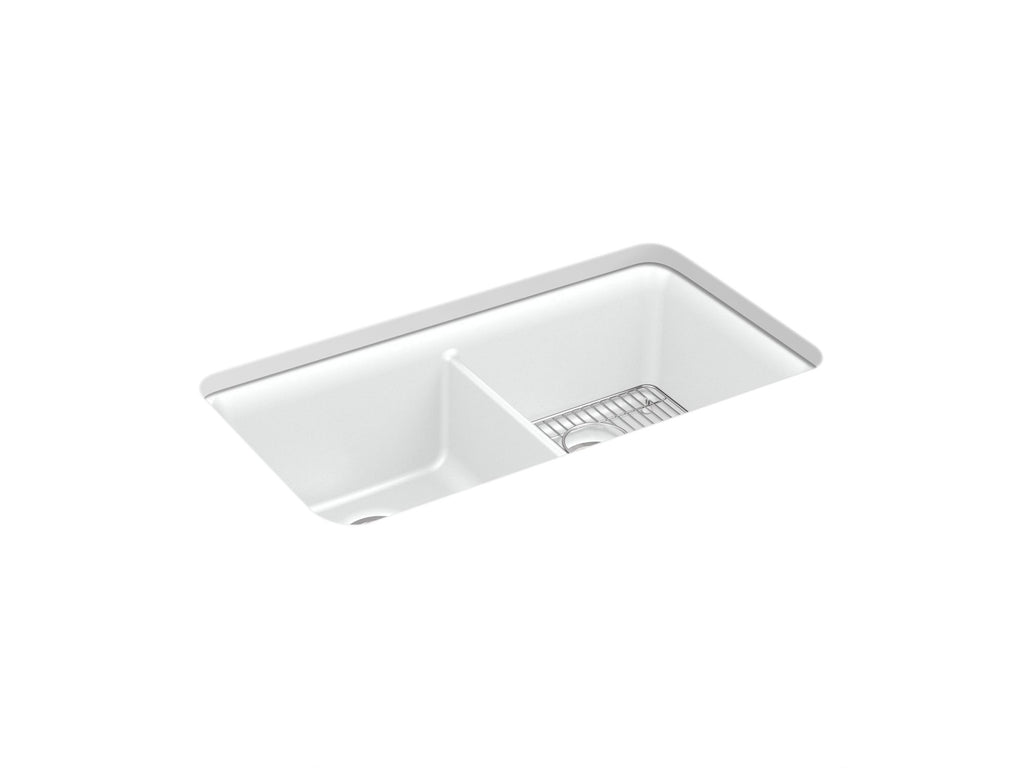 Cairn® 33-1/2" Undermount Double-Bowl Kitchen Sink