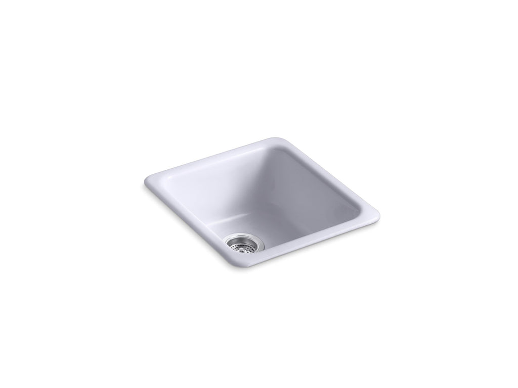 Iron/Tones® 17" Top-/Undermount Single-Bowl Bar Sink