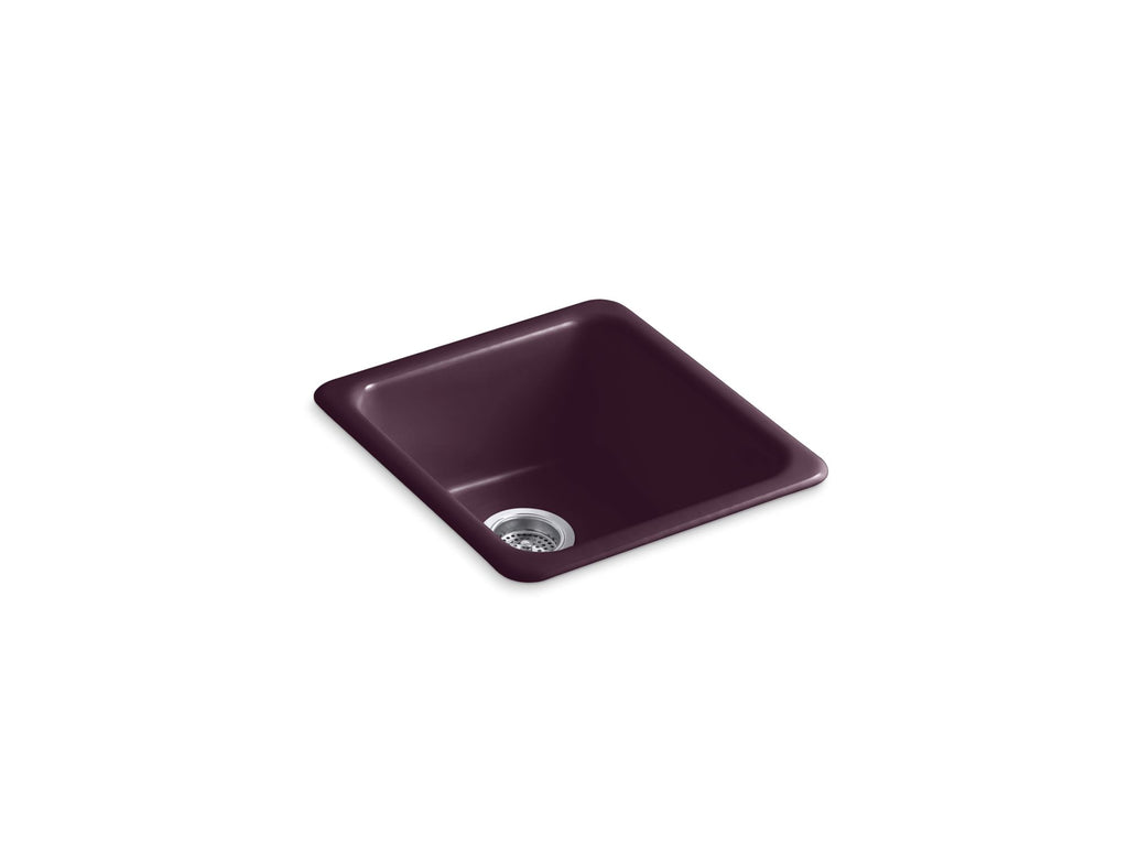 Iron/Tones® 17" Top-/Undermount Single-Bowl Bar Sink