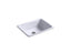 Iron/Tones® 24-1/4" Top-/Undermount Single-Bowl Bar Sink