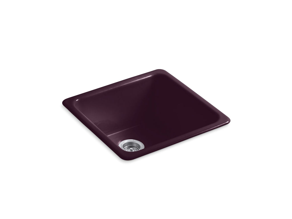 Iron/Tones® 21" Top-/Undermount Single-Bowl Bar Sink