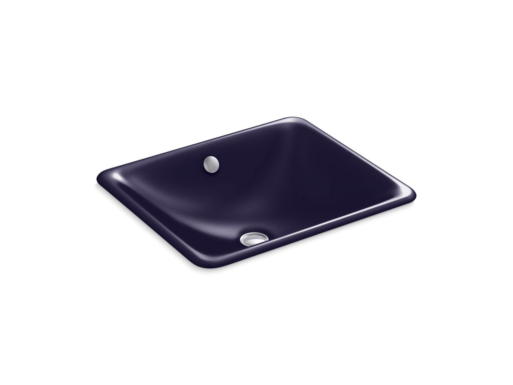 Iron Plains® 18-1/2" Rectangular Drop-In/Undermount Bathroom Sink