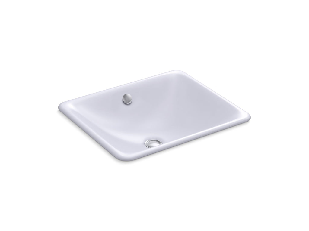 Iron Plains® 18-1/2" Rectangular Drop-In/Undermount Bathroom Sink