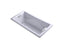Tea-For-Two® 71-3/4" X 36" Drop-In Bath