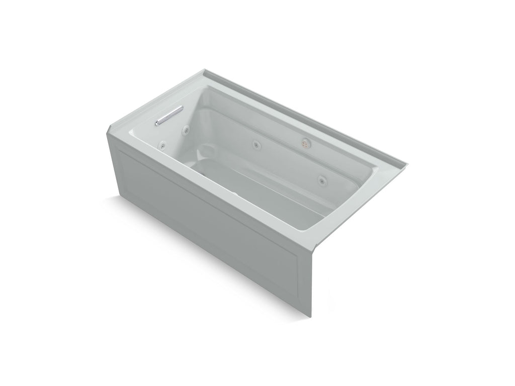 Archer® 60" X 32" Alcove Heated Bubblemassage™ Air Bath And Whirlpool, Left Drain