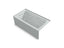 Archer® 60" X 32" Alcove Heated Bubblemassage™ Air Bath And Whirlpool, Left Drain