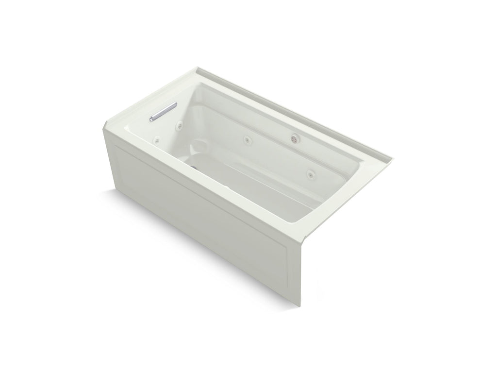 Archer® 60" X 32" Alcove Heated Bubblemassage™ Air Bath And Whirlpool, Left Drain