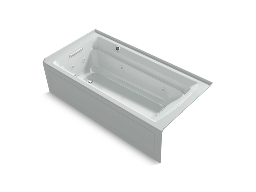 Archer® 72" X 36" Alcove Heated Bubblemassage™ Air Bath And Whirlpool, Left Drain