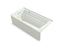 Archer® 72" X 36" Alcove Heated Bubblemassage™ Air Bath And Whirlpool, Left Drain