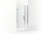 Composed™ Frameless Pivot Shower Door, 71-9/16