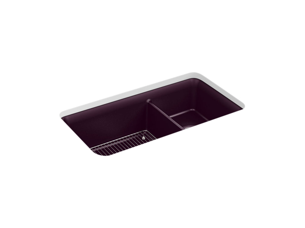 Cairn® 33-1/2" Undermount Double-Bowl Kitchen Sink