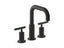 Purist® Deck-Mount Bath Faucet Trim With Lever Handles