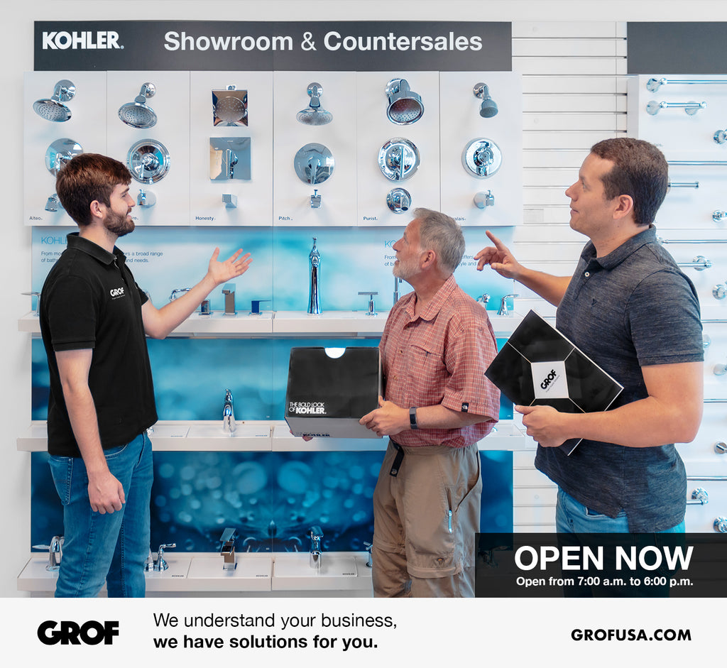 Trade professionals rely on GROF’s