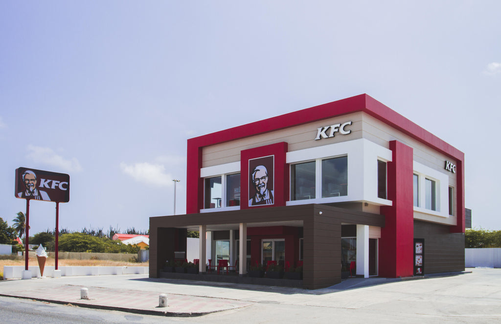 Designed and Supplied materials for the KFC