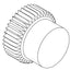 Thumb Screw, 5/32-32 X 5Mm