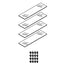 Glass Shelf Kit, 13"