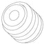 Screw, 1/4-20 W/Patch