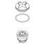 Piston Service Kit, 0.125 Gpf Manual Ufv