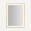 Vitality Sculpt Lighted Mirror 31” x 41”