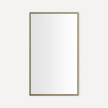 Thin Framed Metal Mirror 24" x 40" x 1-3/4"