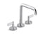 One™ Deck-Mount Bath Faucet, Lever Handles