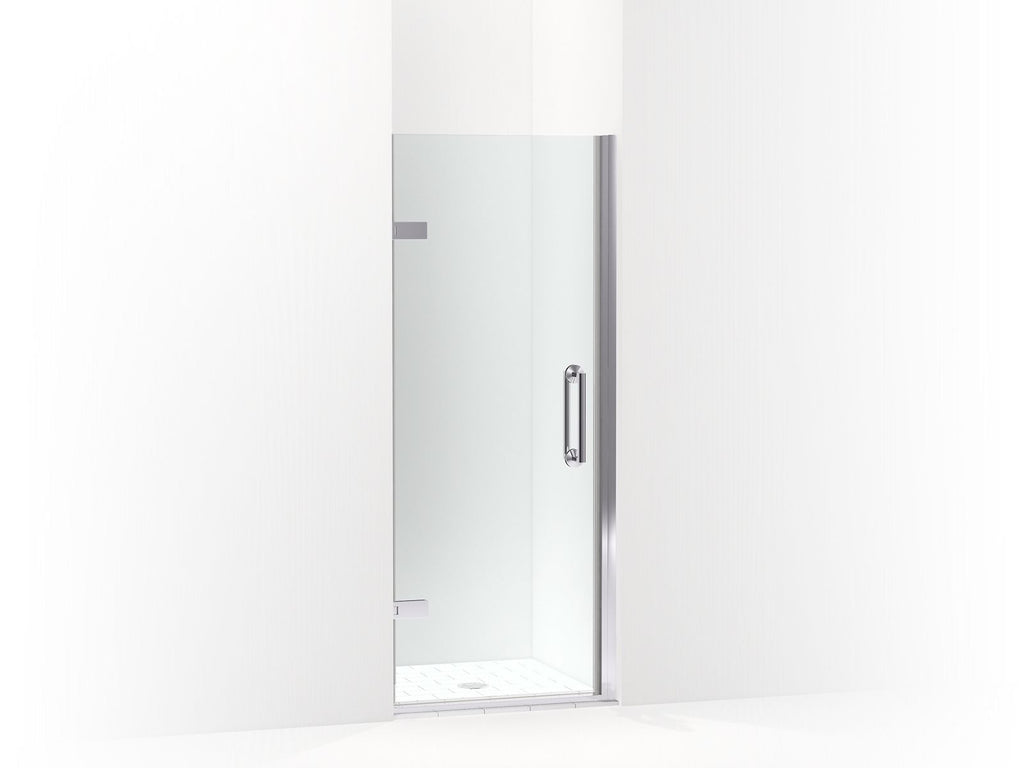Components™ Frameless Pivot Shower Door, 71-5/8" H X 29-5/8 - 30-3/8" W, With 3/8" Thick Crystal Clear Glass