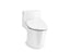 Veil® Hidden Cord One-Piece Elongated Toilet With Skirted Trapway, Dual-Flush