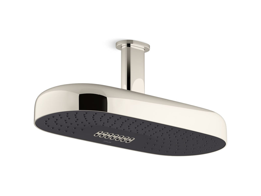 Statement® Oblong 18" Two-Function Rainhead, 2.5 Gpm