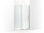 Echelon® Sliding Shower Door, 71-3/4" H X 43-3/4 - 47-3/4" W, With 5/16" Thick Crystal Clear Glass