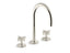 One™ Sink Faucet, Gooseneck Spout, Cross Handles