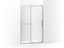 Rely® 77" H Sliding Shower Door With 3/8"-Thick Glass