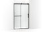 Rely® 77" H Sliding Shower Door With 3/8"-Thick Glass