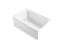 Avec™ 60" X 36" Alcove Bath, Right Drain