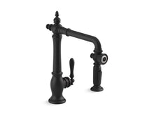 Artifacts® Single-Handle Kitchen Sink Faucet With Side Sprayer