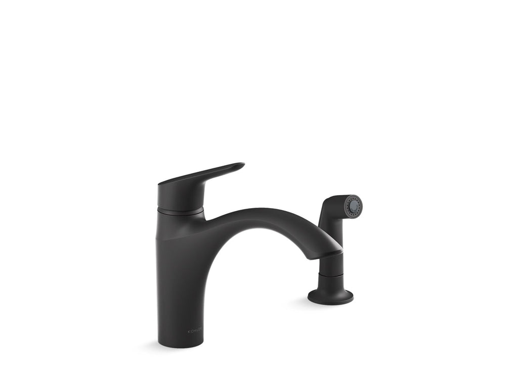 Rival® Single-Handle Kitchen Sink Faucet With Side Sprayer