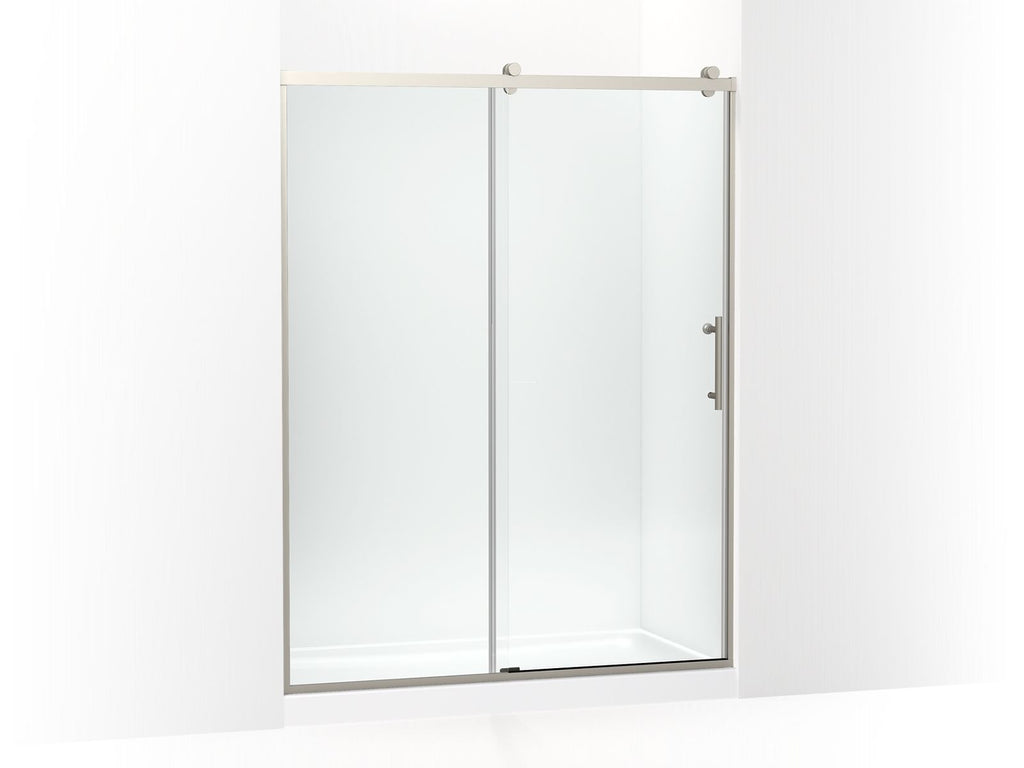 Rely™ 77" H Sliding Shower Door With 3/8"-Thick Glass